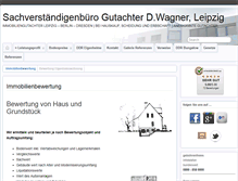 Tablet Screenshot of gutachter-wagner.de